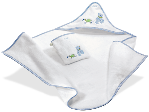 Steiff Little Circus Teddy Bath Set (blue)