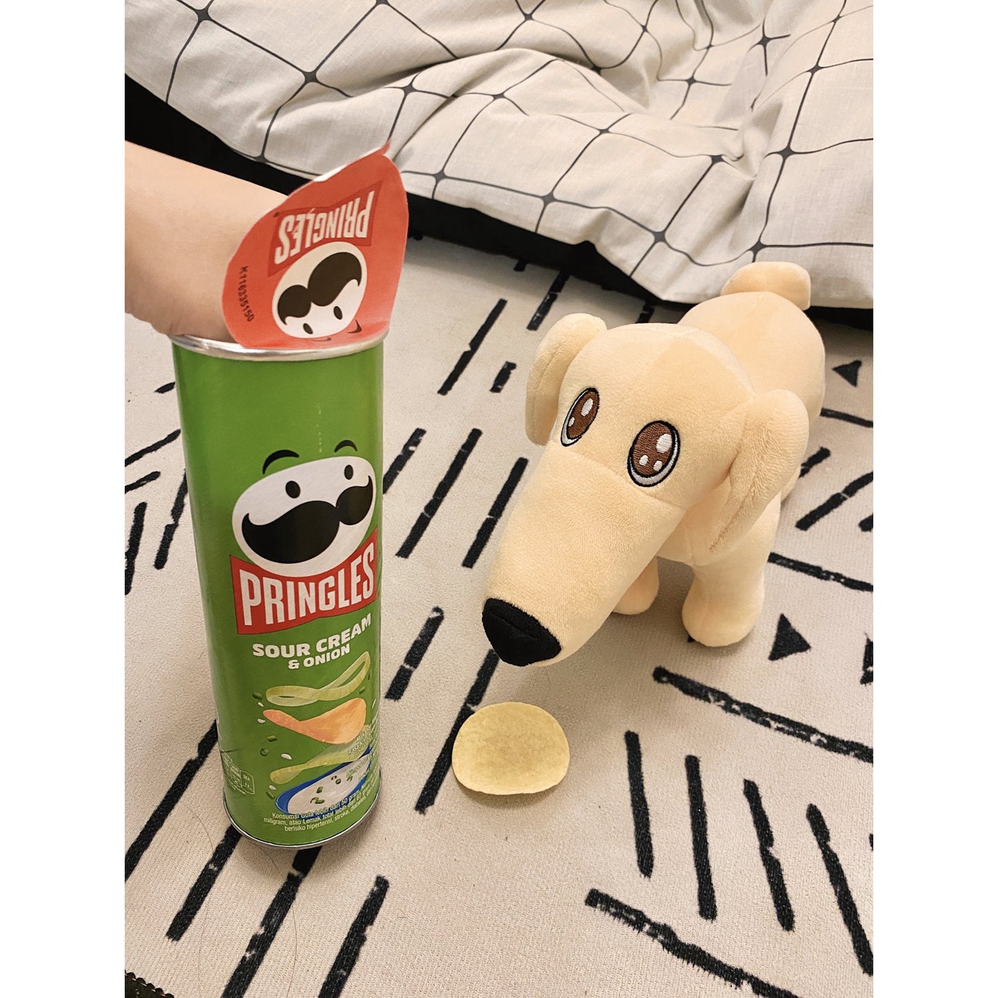 Singing Borzoi Plushie - 10.5" “Let Me Do It for You” Longnose Meme Dog Toy with Sound, Soft Cuddly Gift for Dog Lovers