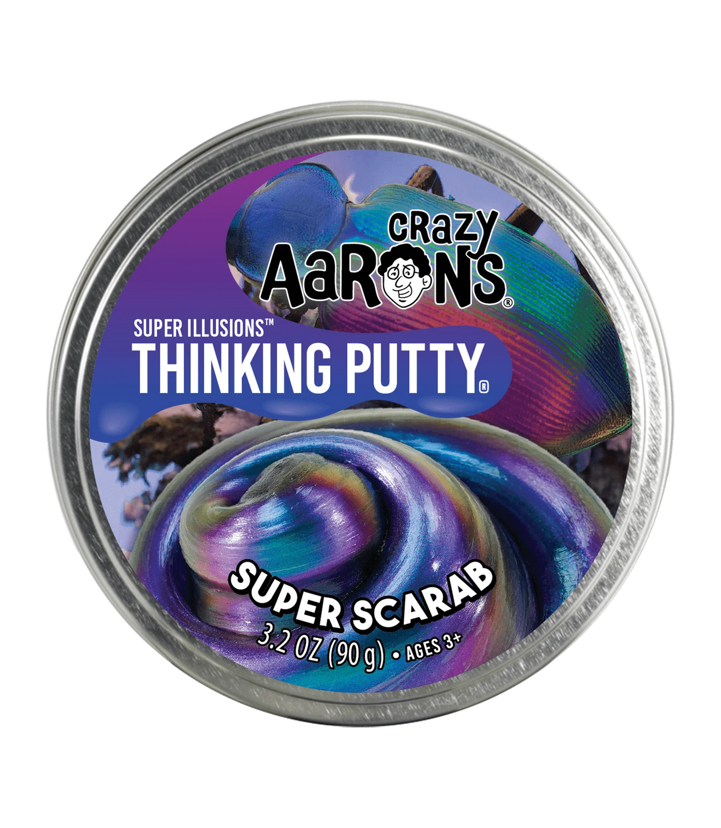 Crazy Aaron's Super Scarab Super Illusions Thinking Putty