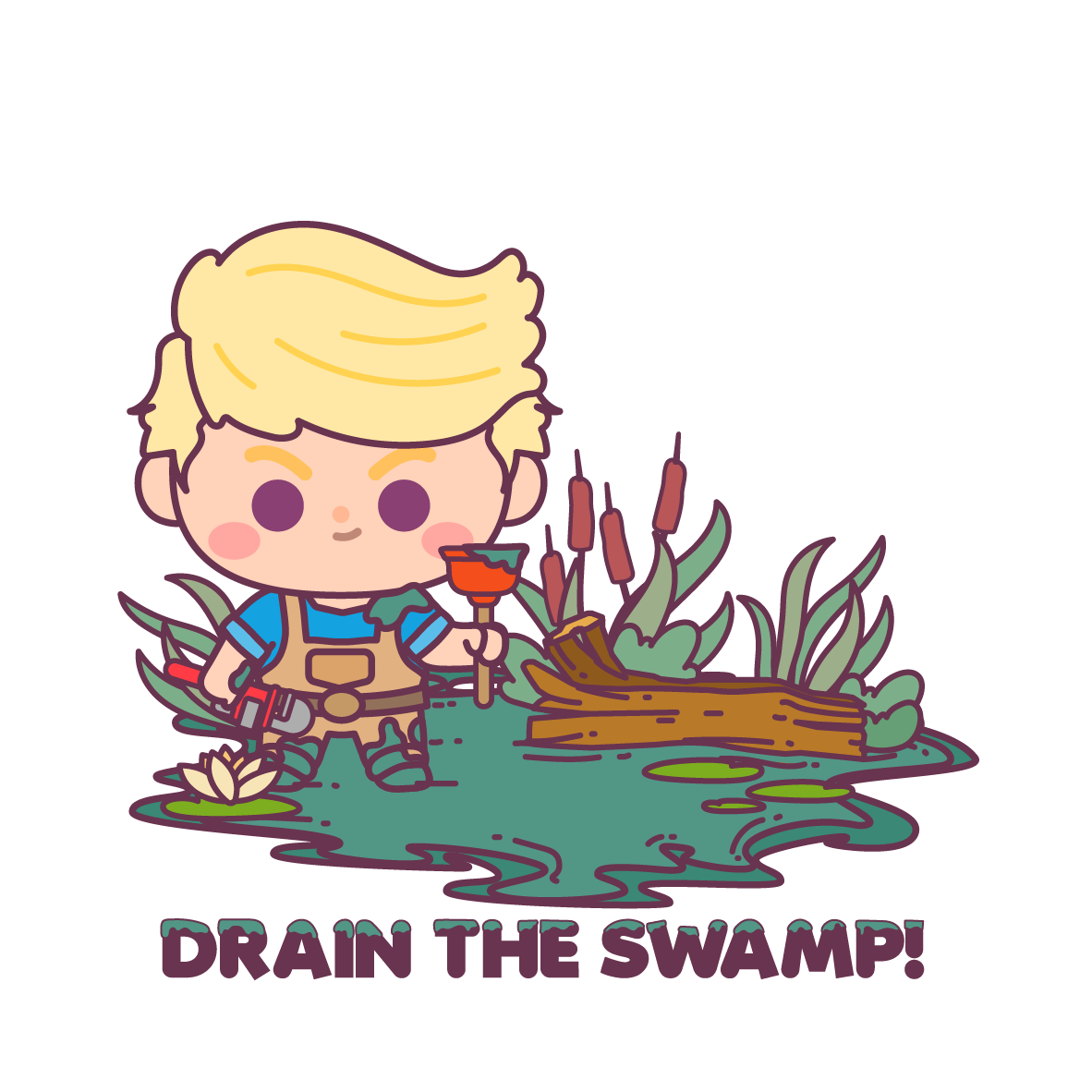 Chibi in Chief Sticker Pack - 50 Hand-Drawn Vinyl Stickers