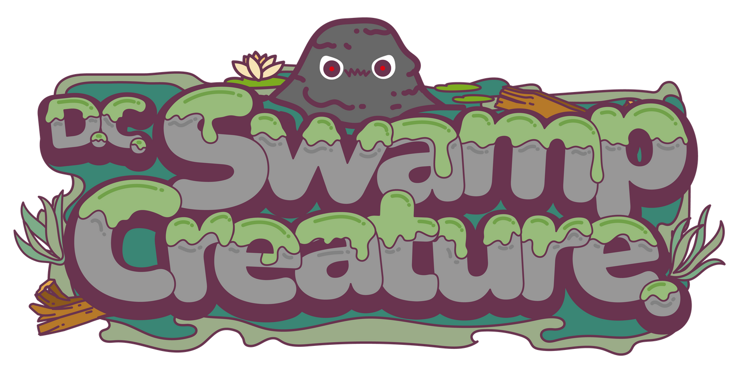 Chibi in Chief D.C. Swamp Creature - 7" Satirical Chibi Plush Doll