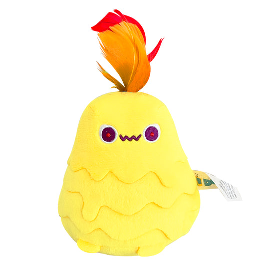 Chibi in Chief D.C. Swamp Creature Cat Toy - 4" Chibi with Beltway Bud Catnip  (Yellow)