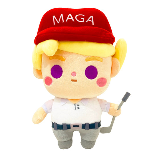 Chibi in Chief Mini Golfer - 12" Fairway Hero Plush Doll