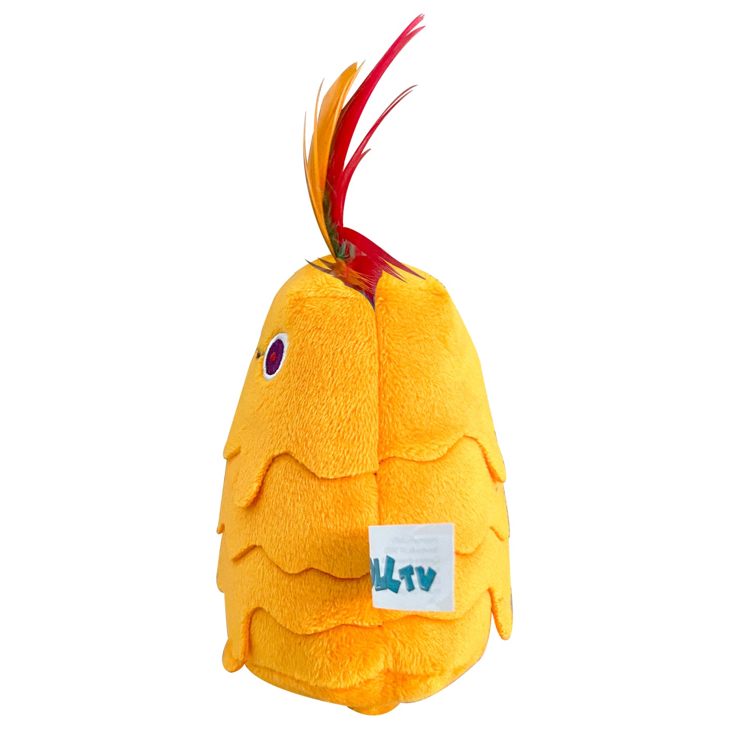 Chibi in Chief D.C. Swamp Creature Cat Toy - 4" Chibi with Beltway Bud Catnip (Orange)