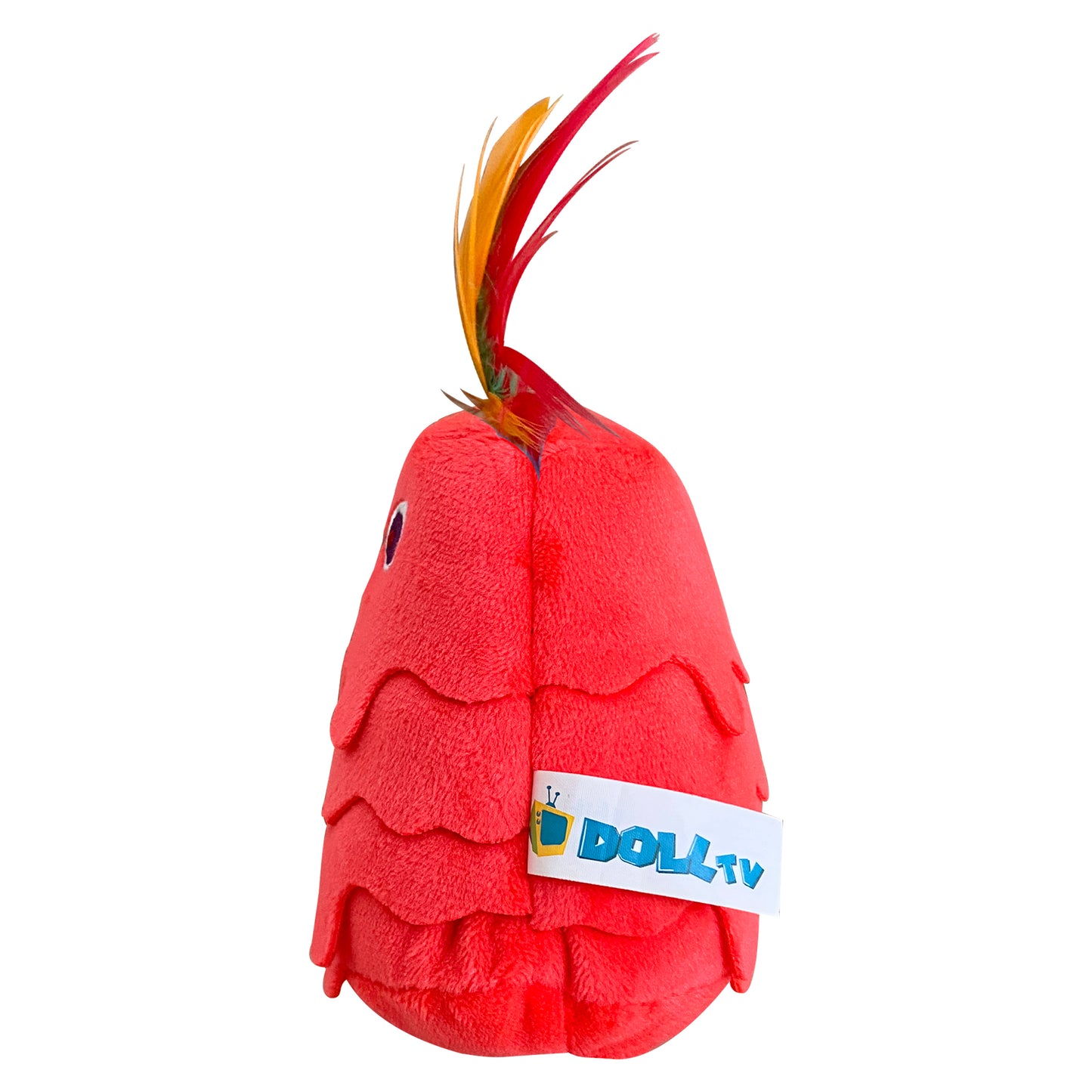 Chibi in Chief D.C. Swamp Creature Cat Toy - 4" Chibi with Beltway Bud Catnip  (Red)