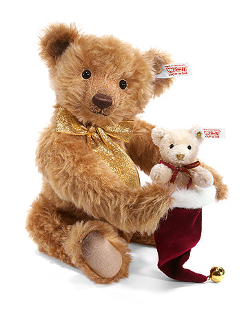 Steiff Kris and Krista Musical Christmas Teddy Bears