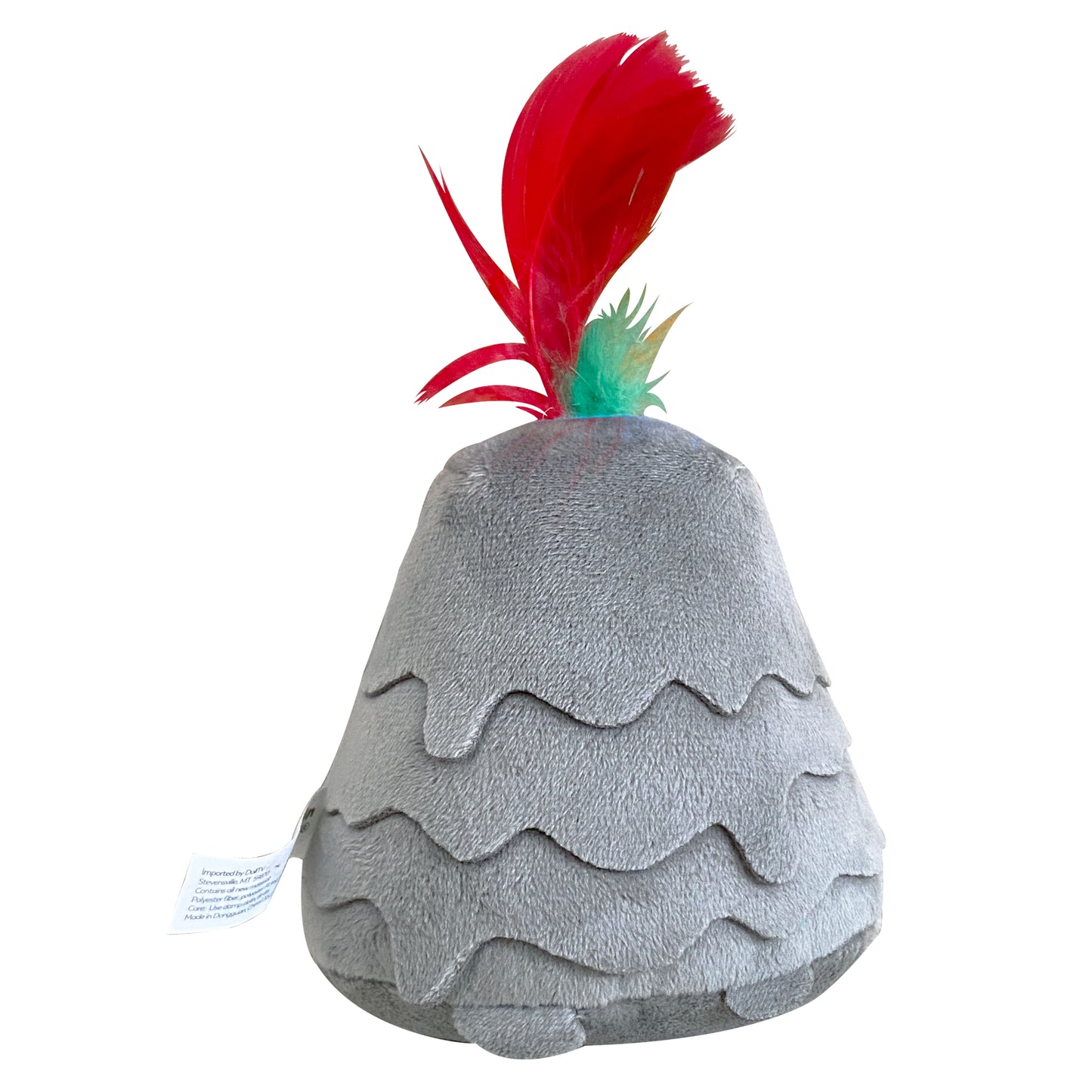 Chibi in Chief D.C. Swamp Creature Cat Toy - 4" Plush with Premium Beltway Bud Catnip (Original Gray)