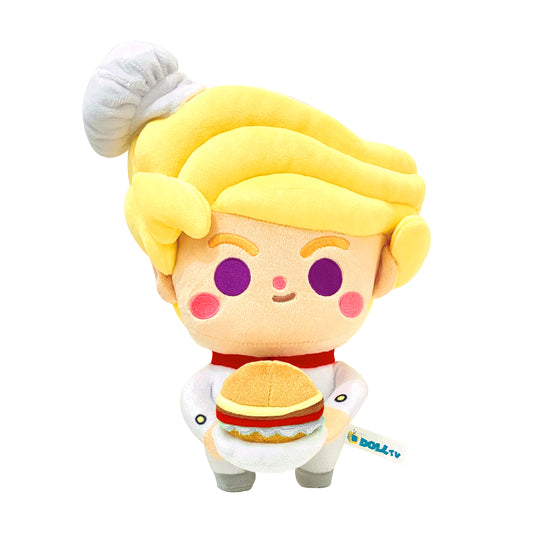 Chibi in Chief Hamburger Chef - 12" BBQ Summer Hero Plush Doll