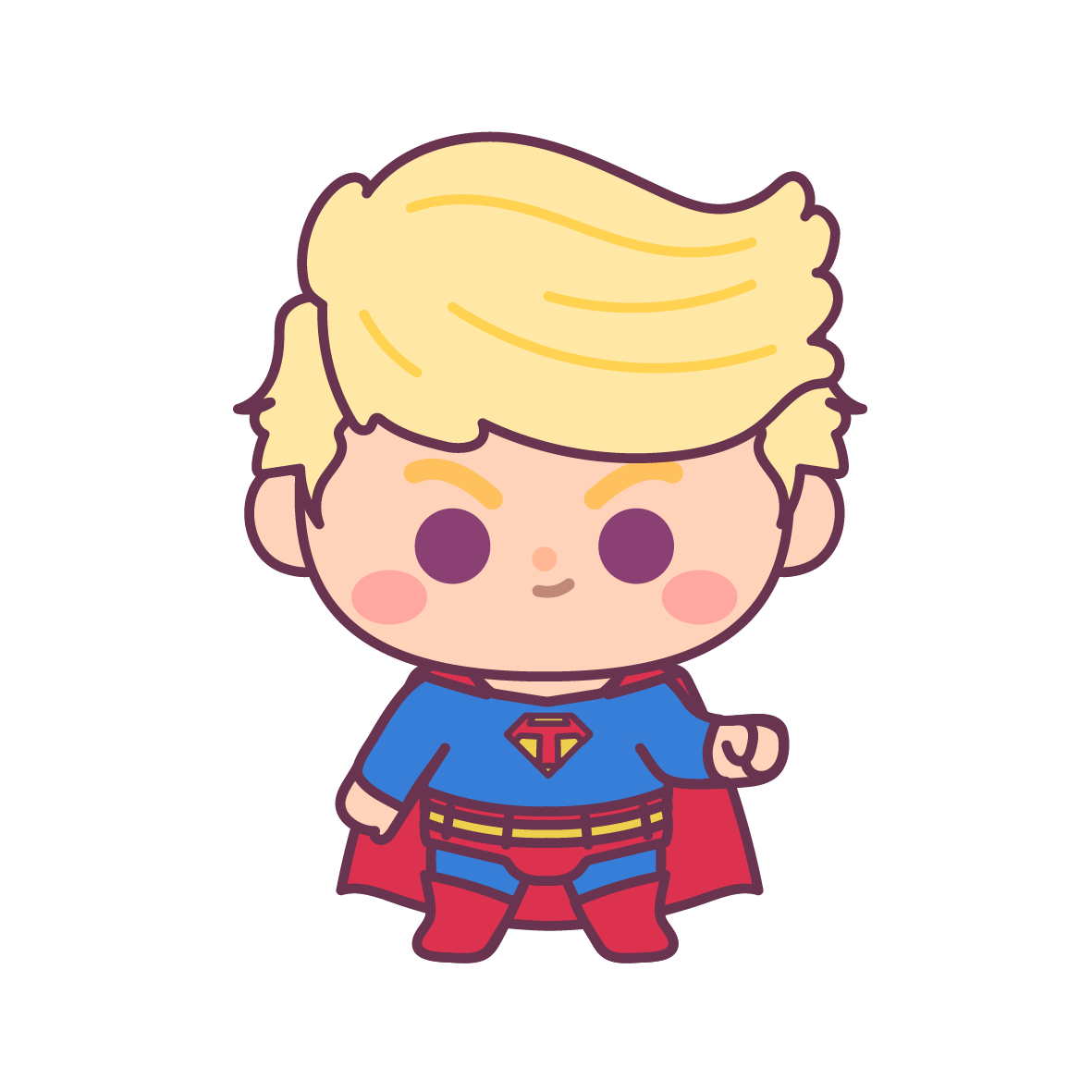 Chibi in Chief Sticker Pack - 50 Hand-Drawn Vinyl Stickers