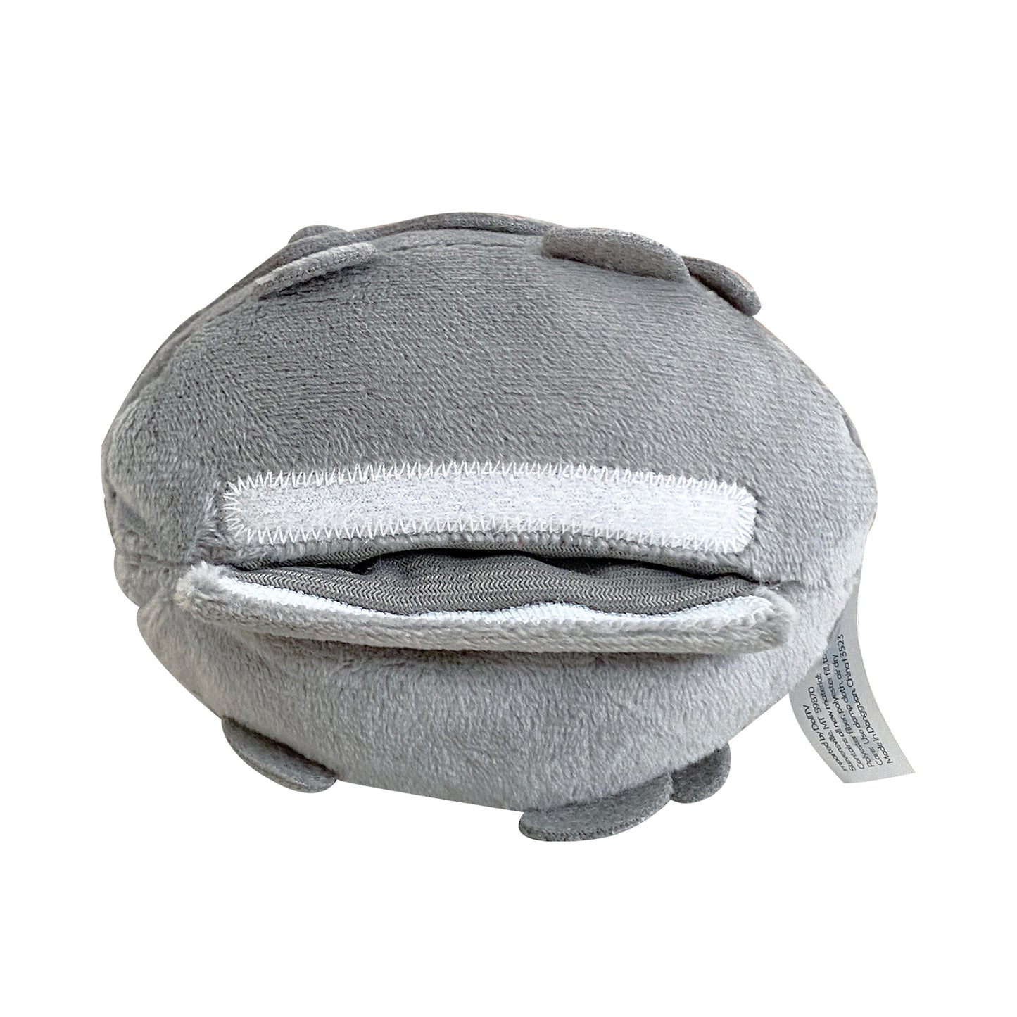 Chibi in Chief D.C. Swamp Creature Cat Toy - 4" Plush with Premium Beltway Bud Catnip (Original Gray)