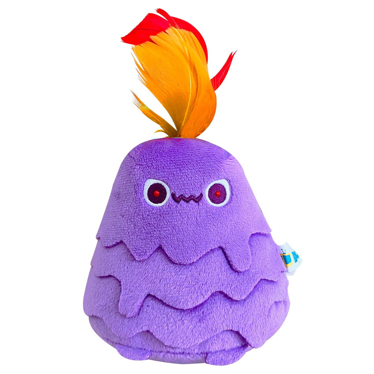 Chibi in Chief D.C. Swamp Creature Cat Toy - 4" Chibi with Beltway Bud Catnip   (Purple)