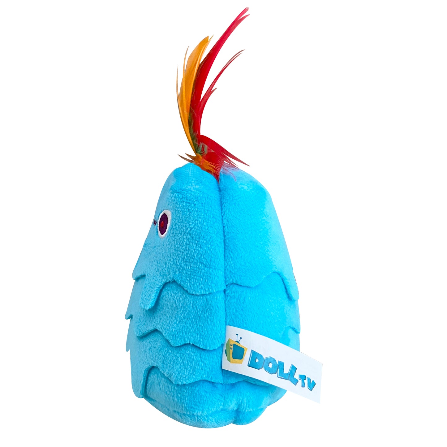 Chibi in Chief D.C. Swamp Creature Cat Toy - 4" Chibi with Beltway Bud Catnip (Sky blue)