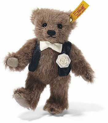 Steiff Alpaca Teddy Bear Groom Caramel 12 cm