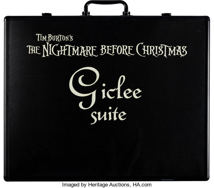 Six Nightmare Before Christmas (NBX) Limited Edition Giclees by NECA