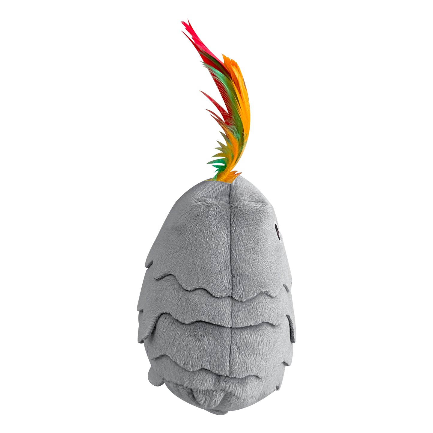 Chibi in Chief D.C. Swamp Creature Cat Toy - 4" Plush with Premium Beltway Bud Catnip (Original Gray)