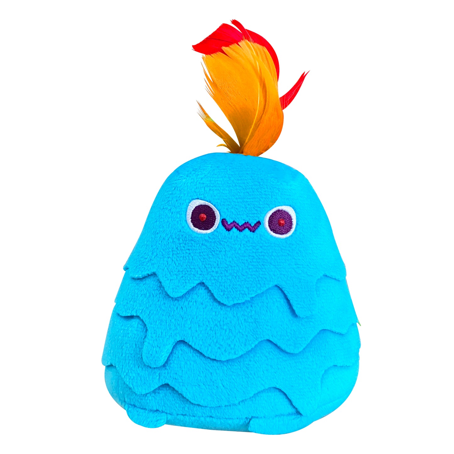 Chibi in Chief D.C. Swamp Creature Cat Toy - 4" Chibi with Beltway Bud Catnip (Sky blue)