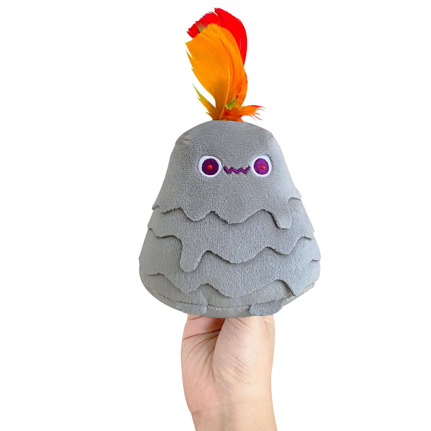 Chibi in Chief D.C. Swamp Creature Cat Toy - 4" Plush with Premium Beltway Bud Catnip (Original Gray)