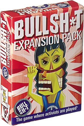 BS Button Game Expansion Pack (A 70-sound Bull Sh*t Button, Custom Bullshit Playing Cards, and New Wild Card)