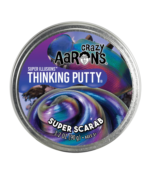 Crazy Aaron's Super Scarab Super Illusions Thinking Putty