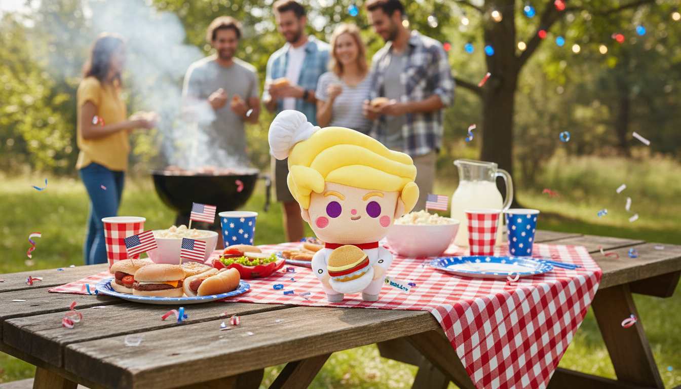 Chibi in Chief™ • Grill Master Burger Edition • Luxury Limited Plush