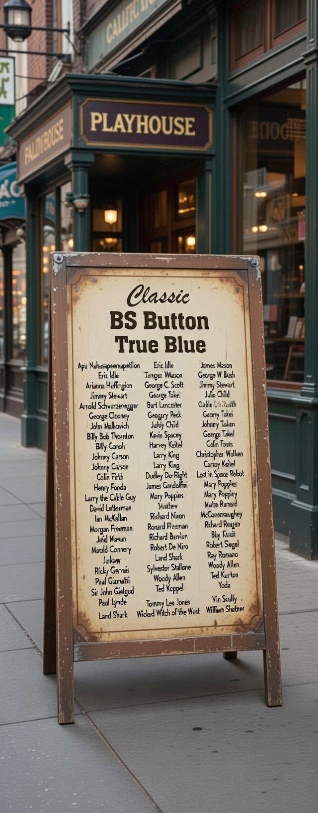 BS Button True Blue - 50 Celeb Sound Slam (70 New Sounds in All)