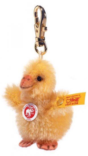 Steiff Mini Pilla Chick Keyring