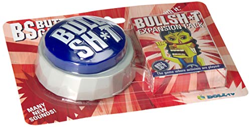 The Original BS Button Game® EP (70 More Hilarious Bull Sh*t Phrases, Wild Cards, and Custom Bullshit Playing Cards)