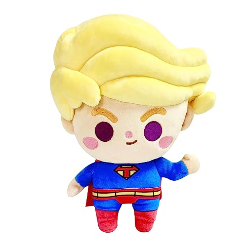 Heroic Charm: Chibi-in-Chief Trump 12-Inch Plushie - Unleashing Superhero Splendor