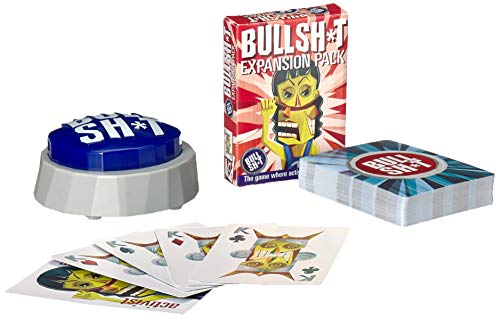 The Original BS Button Game® EP (70 More Hilarious Bull Sh*t Phrases, Wild Cards, and Custom Bullshit Playing Cards)