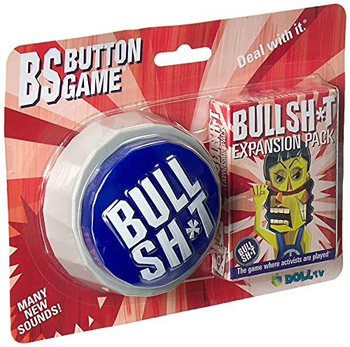 The Original BS Button Game® EP (70 More Hilarious Bull Sh*t Phrases, Wild Cards, and Custom Bullshit Playing Cards)